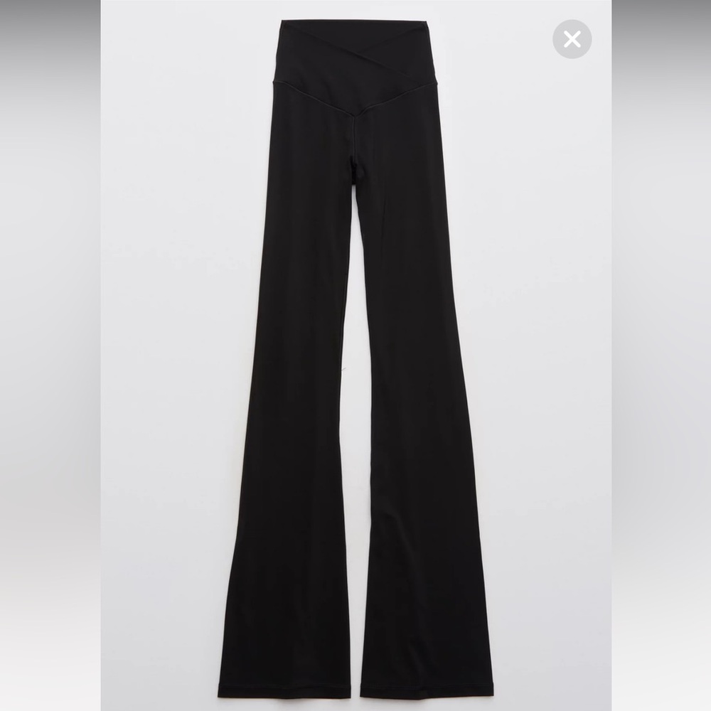 Aerie Crossover Flare Leggings